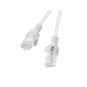 Patch cord cat.5e utp 0,25 m gri, fluke passed