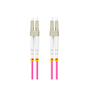 Patch cord fibră mm lc/upc-lc/upc duplex 5 m lszh om4 50/125 3,0 mm violet
