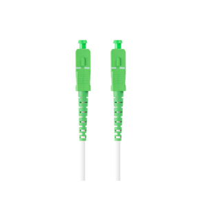 Patch cord fibră sm sc/apc-sc/apc simplex 25 m lszh g657a2 3,0 mm alb