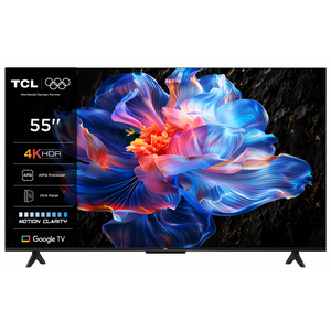 Televizor tcl led 55p6k, 139 cm, smart google tv, 4k, clasa e