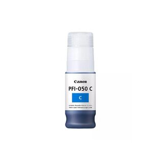 Cartus cerneala canon pfi-050c, cyan, capacitate 70ml, pentru canon tc- 20, tc-20m.