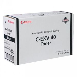 Toner canon exv40, black, capacitate 6000 pagini, pentru ir1133 / ir1133a / ir1133if