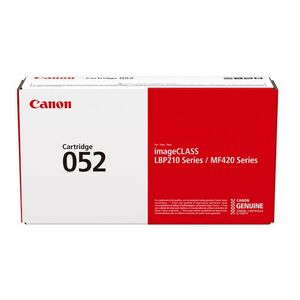 Toner canon crg052, black, capacitate 3.1k pagini, pentru lbp212dw, lbp214dw, lbp215x, mf421dw, mf428x, mf426dw, mf429x.