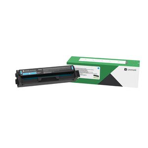 Toner lexmark c3220c0 laser toner cyan return program ,capacitate 1.5 kpagini, compatibilitate mc3224adwe, mc3326adwe, c3224dw, mc3224dwe ,c3326dw.
