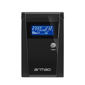 Ups armac office o/1500f/lcd line-interactive 1500va 3x schuko outlets usb-b lcd metal case