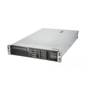 HP ProLiant DL380p Gen8, 2x Intel Octa Core Xeon E5-2687w V2, 128GB DDR3 ECC, 2x 256GB SSD + 2x 600GB SAS, Raid P420i, 2x PSU