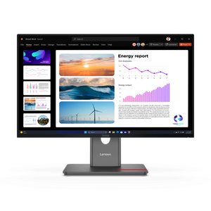 Monitor 23.8" thinkvision p24q-40 monitor, led, in-plane switching, qhd 2560x1440, 48hz - 120hz, 16:9, anti-glare, color support 16.7 million, color gamut 99% srgb, 99% bt.709, 4ms gtg (extreme mode) / 6ms gtg (typical mode), 300 cd/m² cd/m², 1500:1 stati
