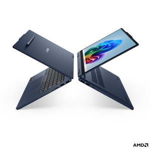 Laptop consumer lenovo ideapad 5 2-in-1 14ahp11, cu procesor amd ryzen 7 250, 14'' ips, 16 gb ddr5, 1 tb, amd radeon 780m, fara os, 3 ani garantie