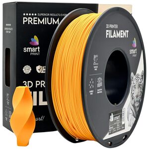 Prof. lab 3d filament 1kg pla+ orange, diametru: 1.75mm, greutate: 1kg, temperatura duza: 200c – 220c, temperatura platforma printare: 50c – 60c, culoare: orange, pla+ este o versiune revizuita a pla standard, mai durabil, mai putin casant, rezistenta mai