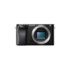 Aparat foto mirrorless sony alpha a6100a, 24.2mp, negru + obiectiv selp16502 16-50mm + obiectiv 55-210mm