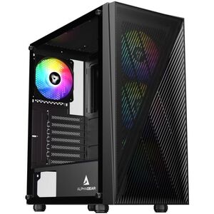 Carcasa alphagear shifter rgb, rgb, mid tower, black