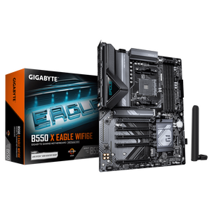 Gigabyte B550 X Eagle WiFi6E Motherboard, AM4 socket, DDR4, ATX