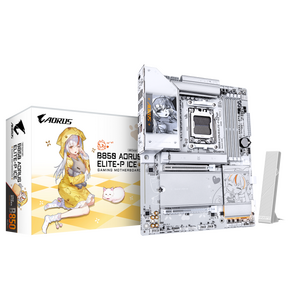 Placa de baza gigabyte b850 aorus elite-p ice, socket am5, ddr5, atx
