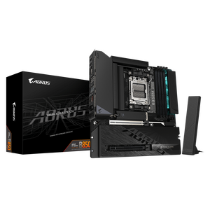 Gigabyte B850M Aorus Stealth Motherboard, Socket AM5, DDR5, Micro-ATX