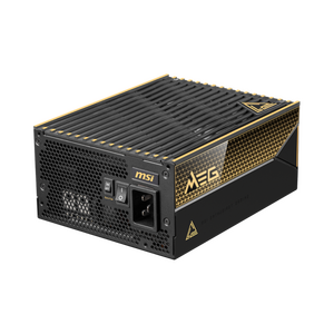 MSI MEG Ai1600T PCIE5 Power Supply, 80 Plus Titanium, 1600 W