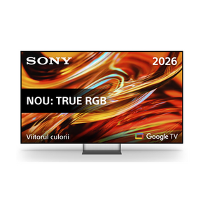 Televizor sony bravia xr 7 ii true rgb led 65xr75m2, 164 cm, smart google tv, 4k ultra hd, 120hz, clasa d (model 2026)