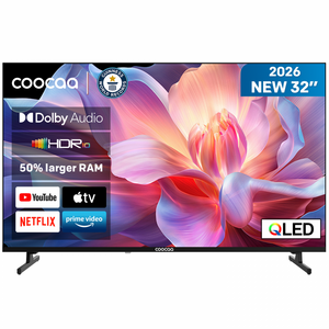 Televizor coocaa qled 32ctqh38z, 80 cm, hd, smart tv