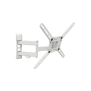 suport tv de perete, barkan 3400w.w, fix, 29"- 65", vesa 400 x 400 mm, suporta pana la 40kg, alb