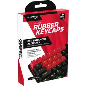 Hp gaming keycaps full set, hyperx pudding, us layout, red