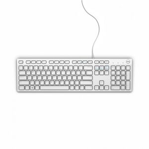 Tastatura dell keyboard multimedia kb216, wired, alba