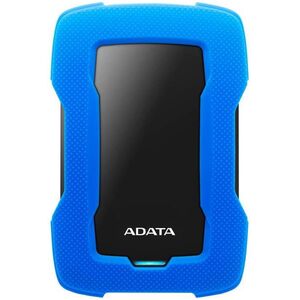 Hdd extern adata hd330, 2tb, albastru. usb 3.1