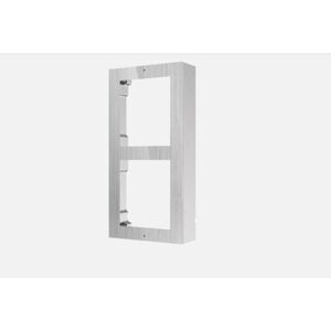 Panou frontal pentru 2 module de videointerfon modular hikvision ds-kd- acw2/s; permite conectarea a 2 module de interfon modular; montare aplicata; material otel inoxidabil; dimensiuni: 219mm x 107mm x 4mm;