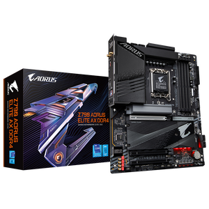 Placa de baza gigabyte z790 aorus elite ax ddr4 lga 1700