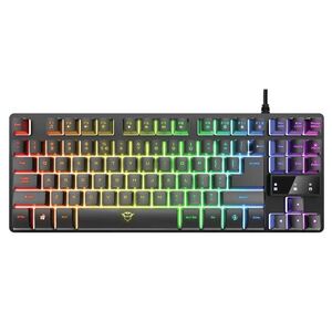 Tastatura trust gxt 833 thado tkl, neagra