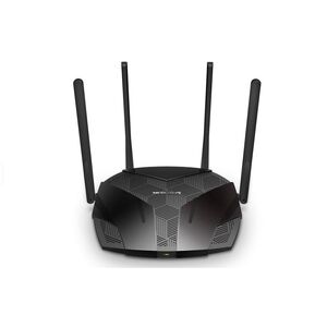 Mercusys router, ax3000, mu-mimo, dual-band, wpa3, standarde wireless: wi-fi 802.11ax/ac/a/b/g/n, rata semnal: 2402 mbps (5 ghz) + 574 mbps (2.4 ghz), securitate wireless:  wep, wpa / wpa2-personal, wpa2 / wpa3-personal, interfață: 1× port wan gigabit + 3
