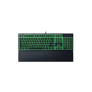 Tastatura razer ornata v3 x - low profile gaming keyboard - us layout  tech specs switch type razer™ membrane switch approximate sizes full size lighting single zone razer chroma™ rgb lighting wrist rest yes onboard memory none media keys none passthrough