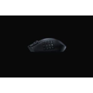 Mouse razer naga v2 hyperspeed  connectivity       razer hyperspeed wireless (2.4ghz)     bluetooth  battery life       up to 250 hours (on hyperspeed wireless)     up to 400 hours (on bluetooth)  rgb lighting  none sensor  focus pro 30k optical sensor ma