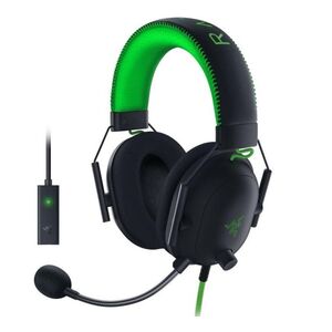 Casti razer blackshark v2 - wired gaming + usb soundcard, negru