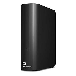 Hdd extern wd elements, 10tb, 3.5", negru, usb 3.0