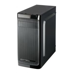 Carcasa pc serioux classic, fara sursa, middle tower, atx, black