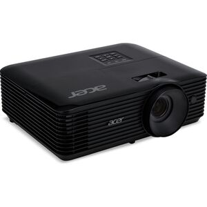 Proiector acer x1228h, xga 1024*768, up to wuxga 1920*1200, 4500 lumeni, dlp 3d ready, 4:3/ 16:9, 20.000:1, dimensiune maxima imagine 300", distanta maxima de proiectie 11.8 m, boxa 3w, lampa 6.000 ore/ 15.000 ore ecomode, 24-32 db, 2.8 kg, d-sub, hdmi, p