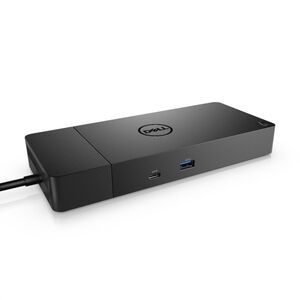 Dell docking station wd19s 130w, docking interface usb-c, ports & slots: 1x usb-c 3.1 gen 2, 1x usb-a 3.1 gen 1 with powershare, 2x displayport 1.4, 1x hdmi 2.0b, 1x usb-c multifunction displayport, 2x usb-a 3.1 gen 1 , 1x gigabit ethernet, dimensions (wx