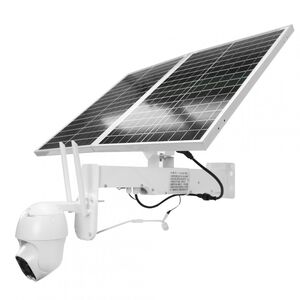 Camera supraveghere video pni ip60 live ptz cu panou solar, 2mp, gsm 4g, slot sim zoom optic 5x, senzor imagine: cmos f23, lentila: varifocala 2.8-12mm, compresie video: h.265, 30fps, 1080p, rj45, 10/100 mbps, ir: 50m, microsd maxim 128gb (cardul nu este 