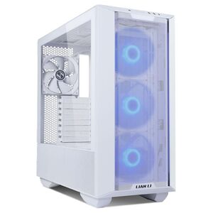 Carcasa lian li lancool iii e-atx mid-tower rgb alb, pci-slots 8, preinstalled fans 4x 140 mm