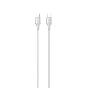 Cablu serioux type-c - type-c lungime: 100 cm ieșire: 65w tip cablu: usb-c la usb-c culoare: alb funcție: încărcare și sincronizare