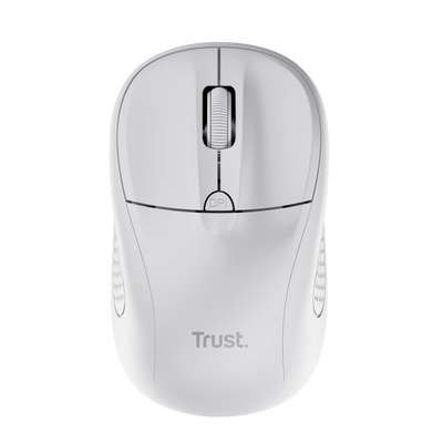 Mouse trust wireless optical rezolutie maxima 1600 dpi, 4 butoane, 2 baterii tip aaa, alb