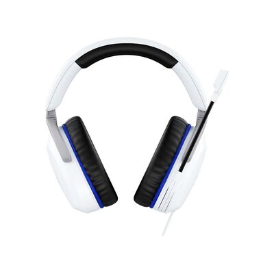 Casti gaming cu fir hyperx cloudx stinger 2 xbox/pc, jack 3,5mm pentru conectare direct la controller, drivere 50mm, slidere gradate, microfon cu noise cancelling, spuma cu memorie, alb