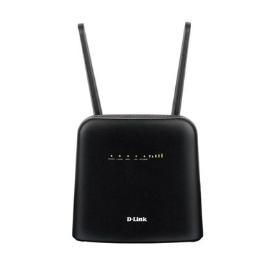 D-link router wireless dwr-960 4g cat.7, ac1200,  lte + wi-fi soc chipset, 2 x prturi gigabit lan, 1 x wan , 2 x antene externe, 2 x 2 mu- mimo, 300 mbps download, 100 mbps upload, wireless ac1200 (866 mbps on 5 ghz + 300 mbps on 2.4 ghz).