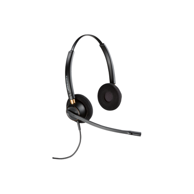 Poly encorepro 520 binaural headset +quick disconnect