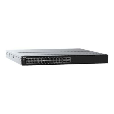 Dell emc s5224f-on switch 24x 25gbe sfp28 4x 100gbe qsfp28 ports io to psu air 2x psu os10, 1yr