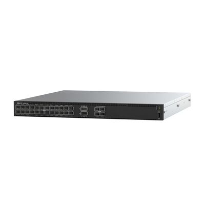 Dell emc switch s4128t-on, 1u, 28 x 10gbase-t, 2 x qsfp28, io to psu, 2 psu