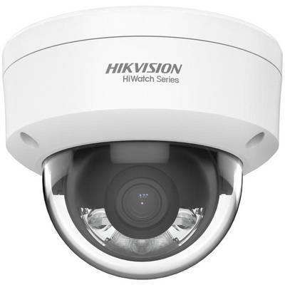 Camera de supraveghere ip dome 4mp hiwatch hwi-d149ha(2.8mm), lentila fixa: 2.8mm, iluminare min: color: 0.001 lux @ (f1.0, agc on),0 lux, ir: 30m, alarma la evenimente: motion detection (support alarm triggering by specified target types (human and vehic