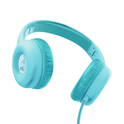 Casti trust nouna cu fir pentru copii, frecventa raspuns 20 hz - 20.000 hz, senzitivitate 92 db, albastru