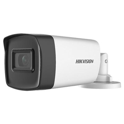 Camera supraveghere turbo hd bullet hikvision ds-2ce17h0t-it3e(3.6mm) c, 5mp, poc, rezolutie 2560 × 1944 @20fps, iluminare 0.01 lux @ (f2.0, agc on), 0 lux cu ir, lentila 3.6mm, distanta ir 40m, digital wdr, blc, hlc, global, 2d dnr, icr, 1 hd analog outp