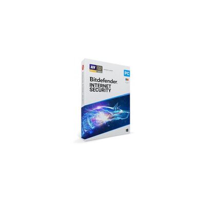 Licenta retail bitdefender internet security - protectie completapentru windows, valabila pentru 2 ani, 3 dispozitive, new