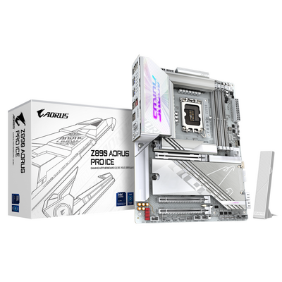 Placa de baza gigabyte z890 aorus pro ice lga1851